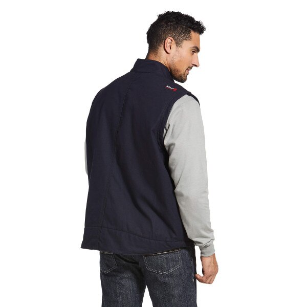 Ariat Workhorse FR Insulated Vest in Navy